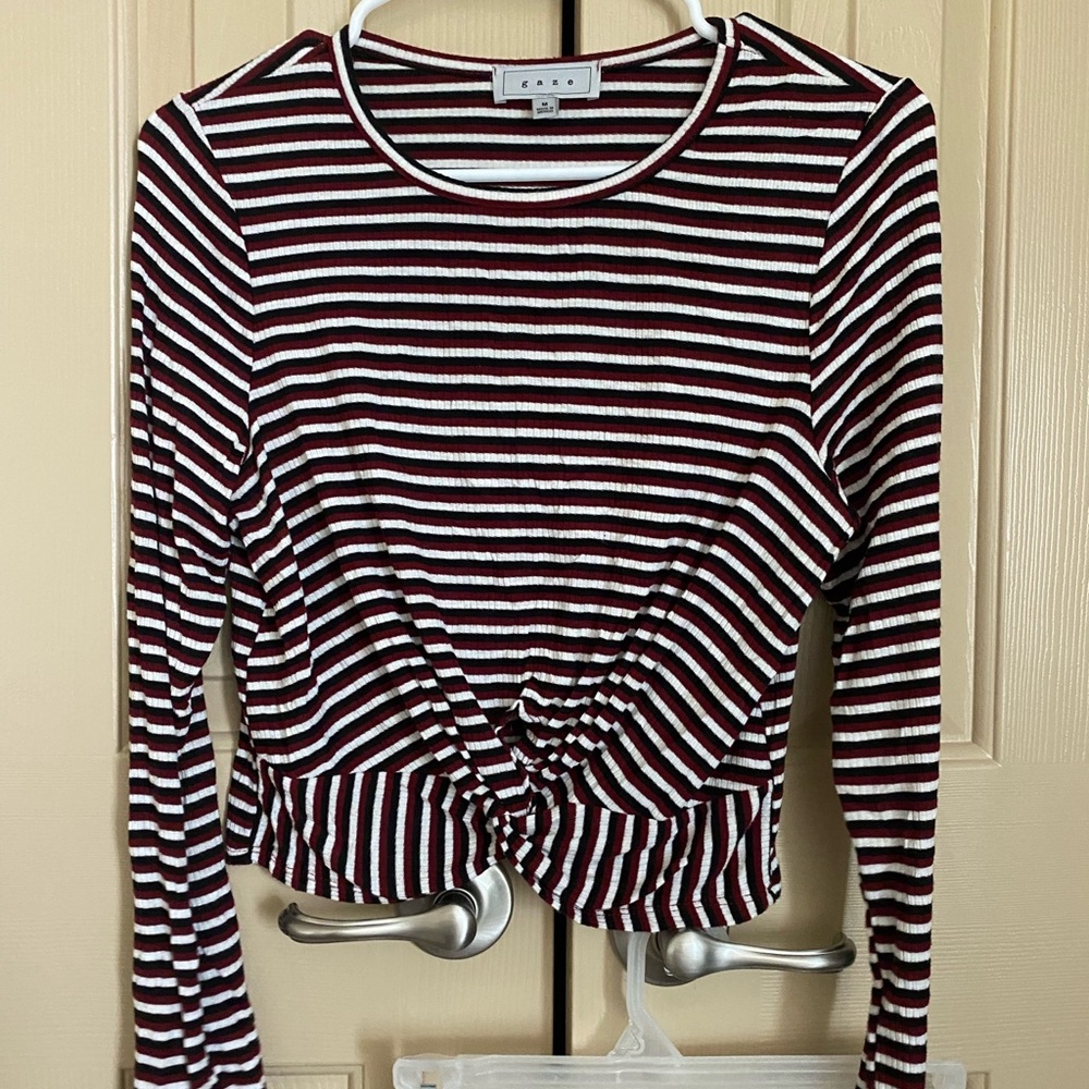 Lined crop top
